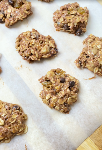 banana oat cookies recipe