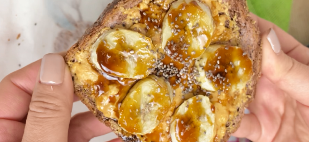 banana peanut toast recipe